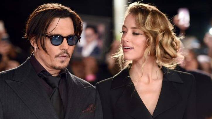 PUBLIC ENEMIES FOR A WHILE: Johnny Depp and Amber Heard, back when they were together. 