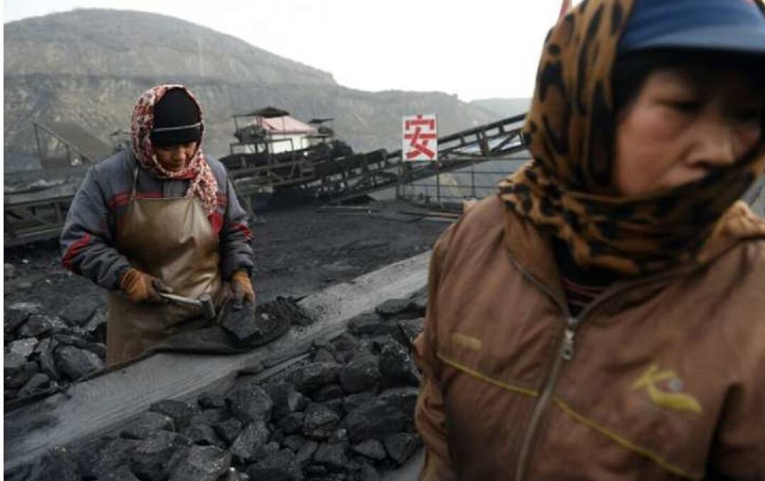 China is 90 per cent self-sufficient for coal. Picture: China, 2018