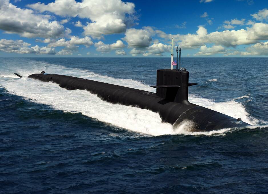 A US nuclear submarine. Much more is expected to be revealed about AUKUS next month. In the meantime, Shortland MP and Defence Industry Minister Pat Conroy is talking up a local build where possible.