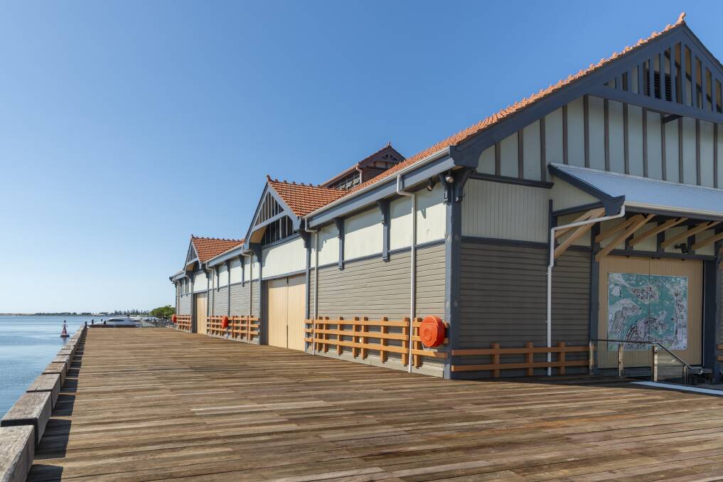 NEW LEASE OF LIFE: Lee Wharf A, now known as The Wharf, after its $4.7 million refurbishment, which included this new wooden wharf over the water. Picture: Hunter and Central Coast Development Corporation