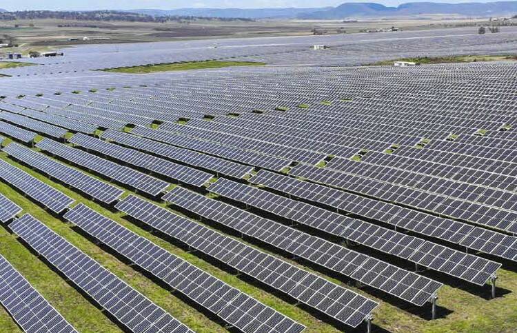 FIELD OF DREAMS: Warwick Solar Farm in Queensland. Picture: Clean Energy Council