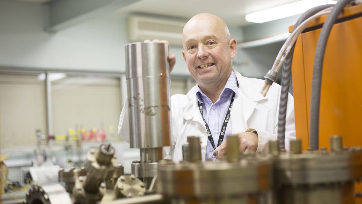 INQUIRING MINDS: Associate Professor Michael Stockenhuber says he has long been fascinated by catalytic reactions and the way they can be utilised for a range of important practical purposes.