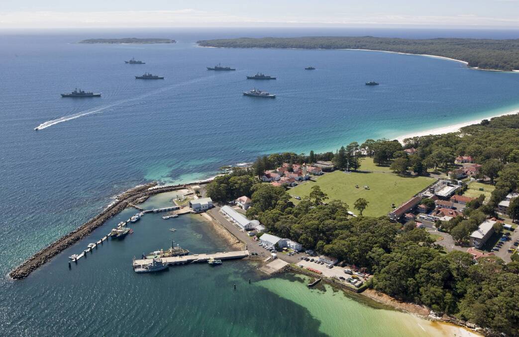 DOWN SOUTH: HMAS Creswell, Jervis Bay, the Navy's alternative choice after HMAS Kuttabul, in Sydney Harbour. Picture: HMAS Albatross Photographic