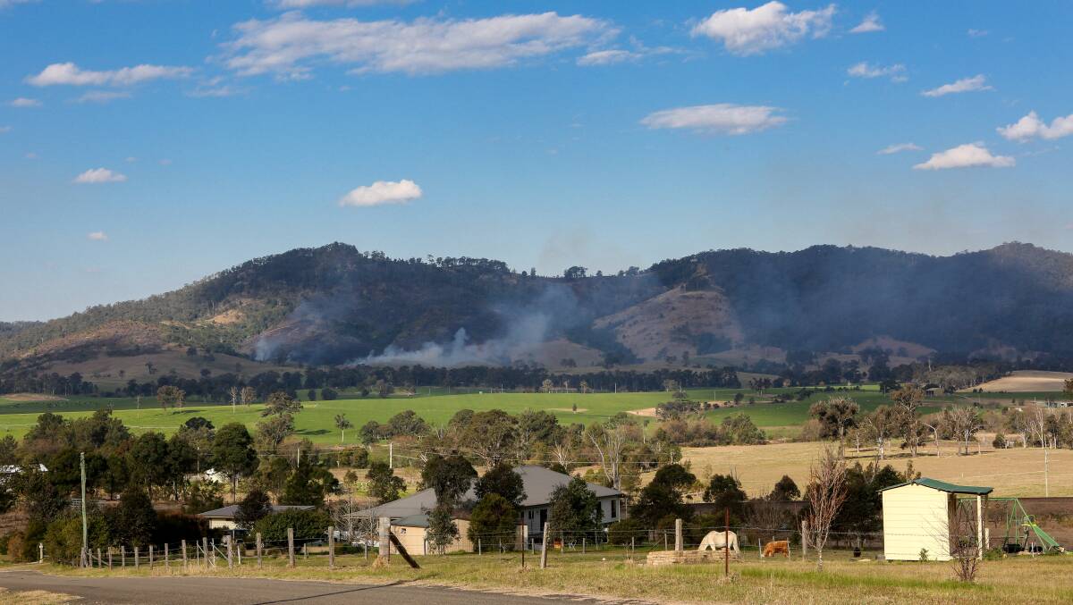 ROCKY HILL: View towards the area of the now rejected coal proposal. Picture: Liam Driver