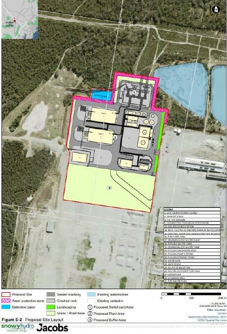 IN PERSPECTIVE: An aerial view of where the power station would sit in relation to the cleared former Kurri smelter.