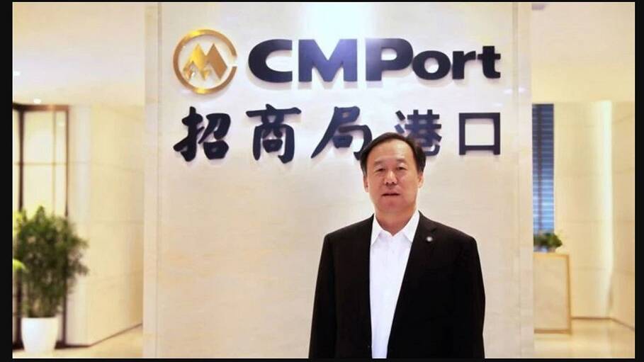 China Merchants Port Holdings chief executive Bai Jingtao