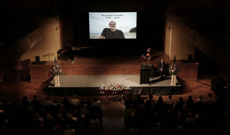 Images from Bryce's funeral service on Thursday, October 10, together with others from media and family