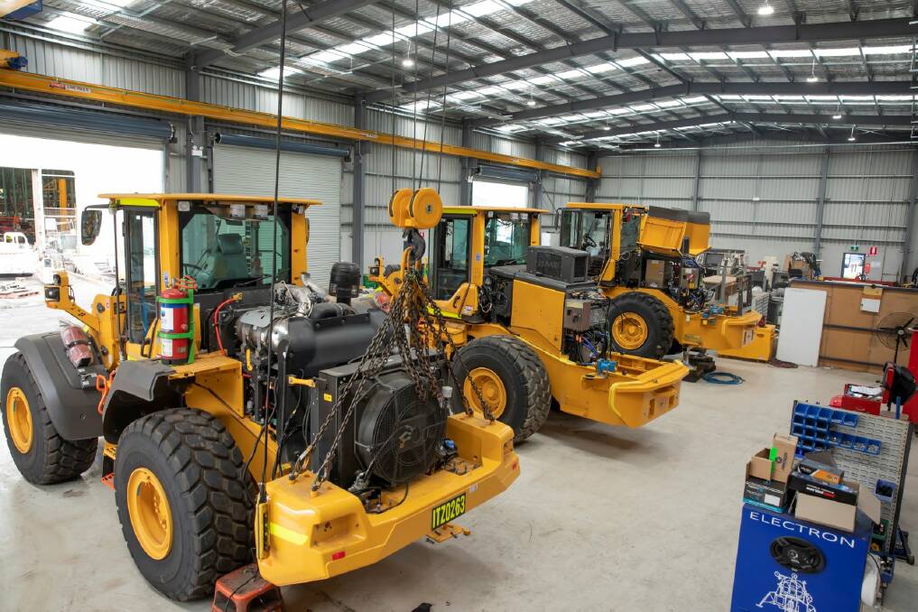  NEW LEASE ON LIFE: The vehicles are retrofitted for now, but BME hopes to manufacture from the Hunter within five years if it can obtain government approvals for its equipment to be used in this region's main market, the underground coal industry. Picture: BME