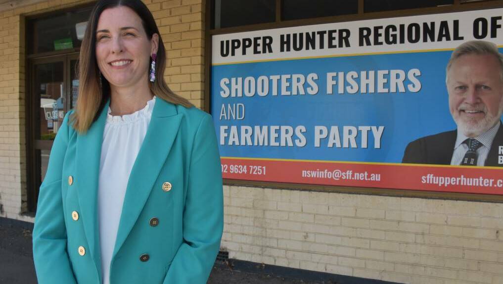 Singleton councillor Mel McLachlan, who was elected last year as a Shooters, Fishers and Farmers candidate. Cr McLachlan has resigned from the party but will stay on the council. Picture from the Singleton Argus