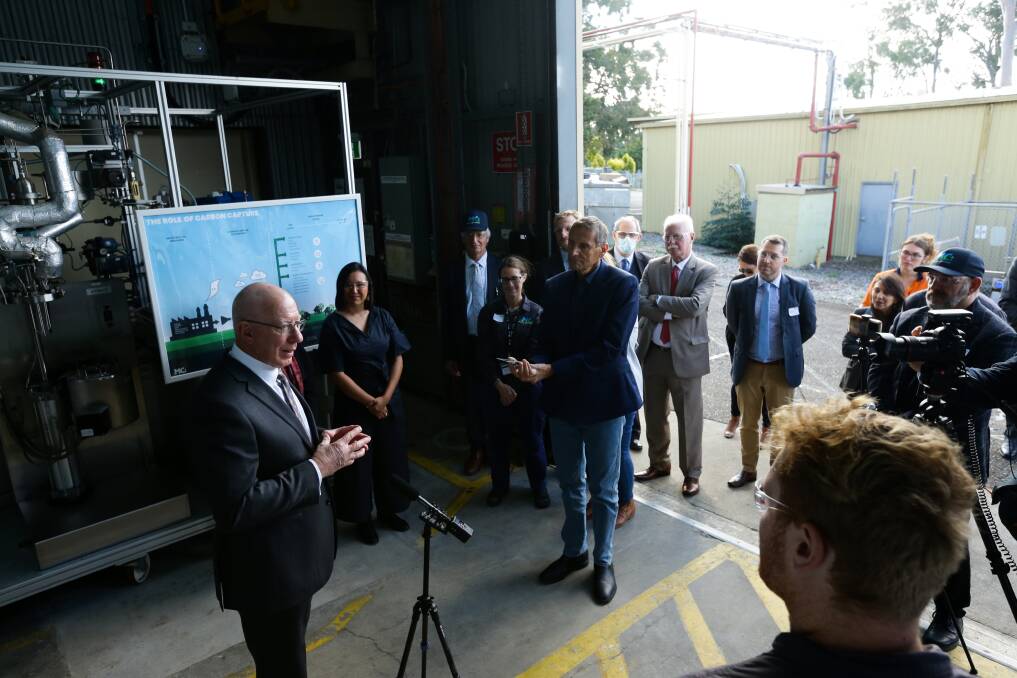 CAPTIVE AUDIENCE: Governor-General David Hurley at MCi Shortland on Friday. Picture: Jonathan Carroll
