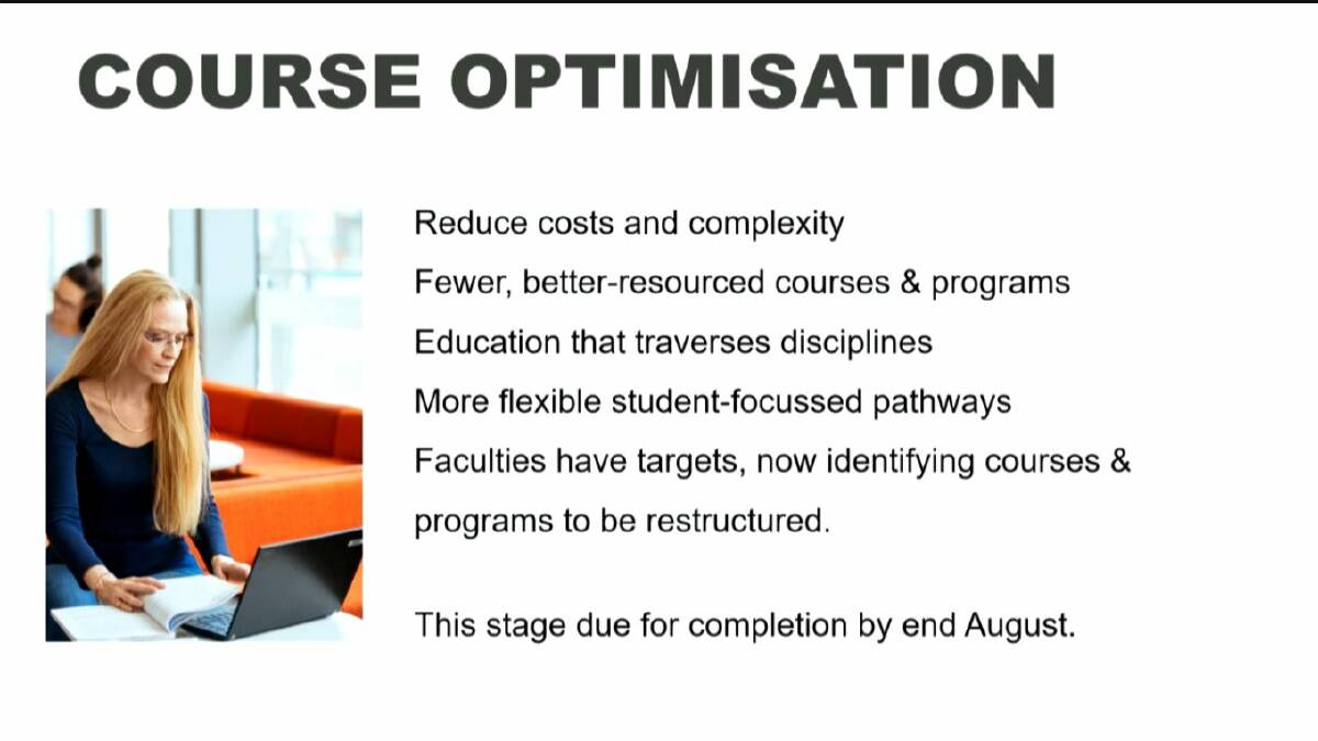 Major points of the plan to reduce course numbers while keeping student numbers the same, as Professor Zelinsky explained during his online address yesterday.