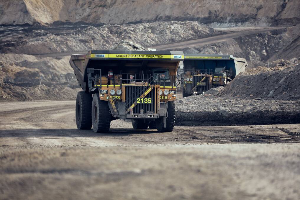 Mount Pleasant mine near Muswellbrook has had its approval extended from 2026 to 2048 and its run of mine output doubled to a maximum of 21 million tonnes a year. Picture by MACH Energy