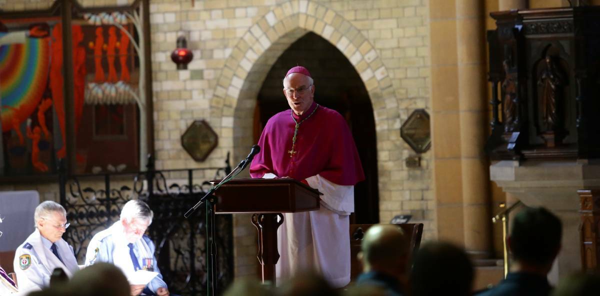 Bishop Bill Wright at Sacred Heart Cathedral, Newcastle West. Picture: Jonathan Carroll