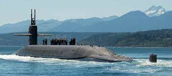 Another view of a US nuclear-powered submarine. Picture: US government