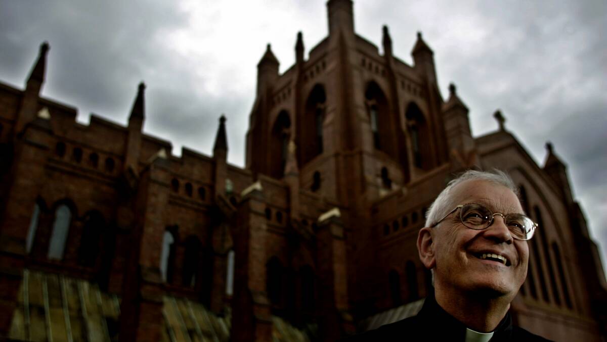 FALL FROM GRACE: Former dean of Newcastle, Graeme Lawrence, photographed in 2008.