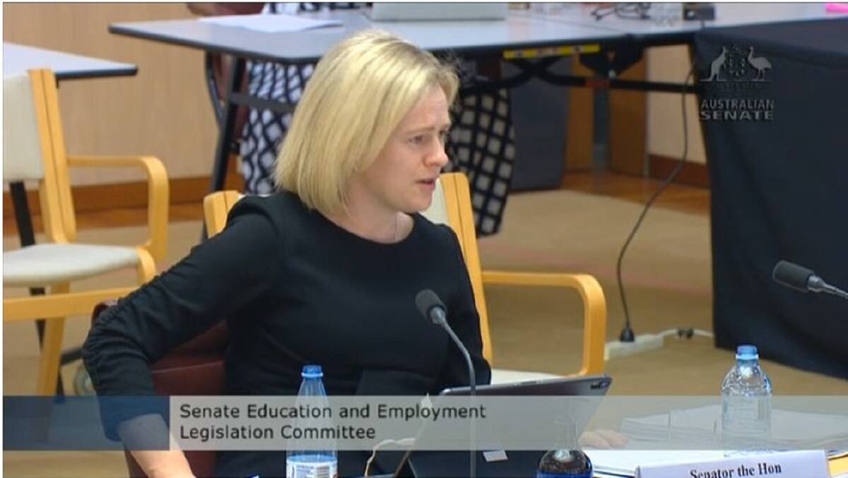 DEFENDER: Senator Amanda Stoker, Assistant to the Attorney General and Assistant Minister for Industrial Relations, acknowledged problems in Coal LSL during the hearing but insisted that concerns raised by Labor about the KPMG review potentially reducing worker entitlements were misplaced.