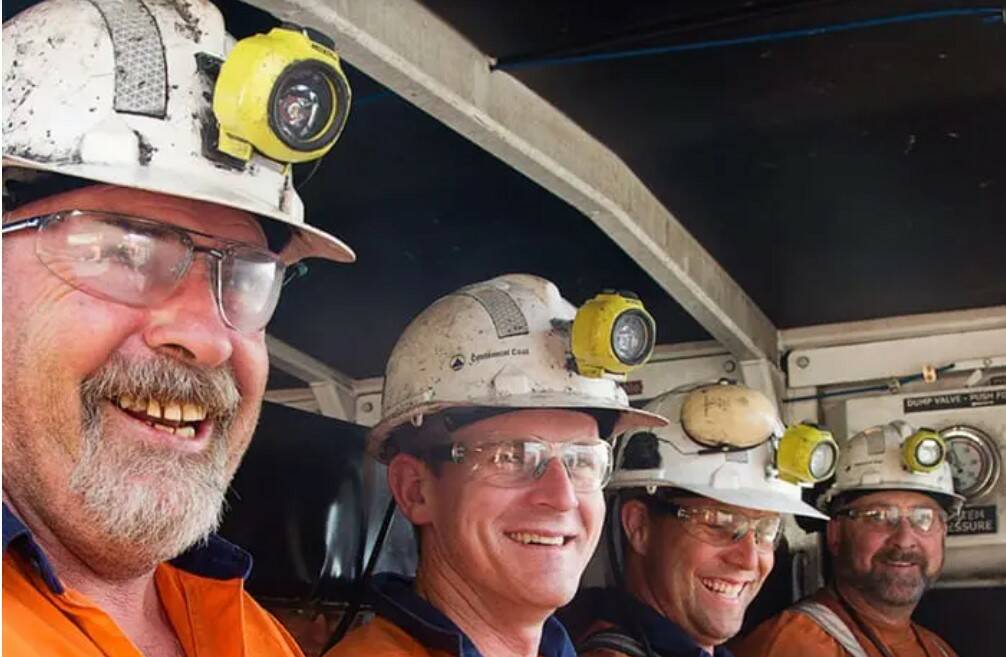 UNDERGROUND ENERGY: Mineworkers from Centennial Coal, formed as an independently owned Australian company, built around the former NSW government-owned underground mines, now owned by Thai company Banpu. Centennial still produces much of the domestic coal for NSW power stations. Picture:Centennial