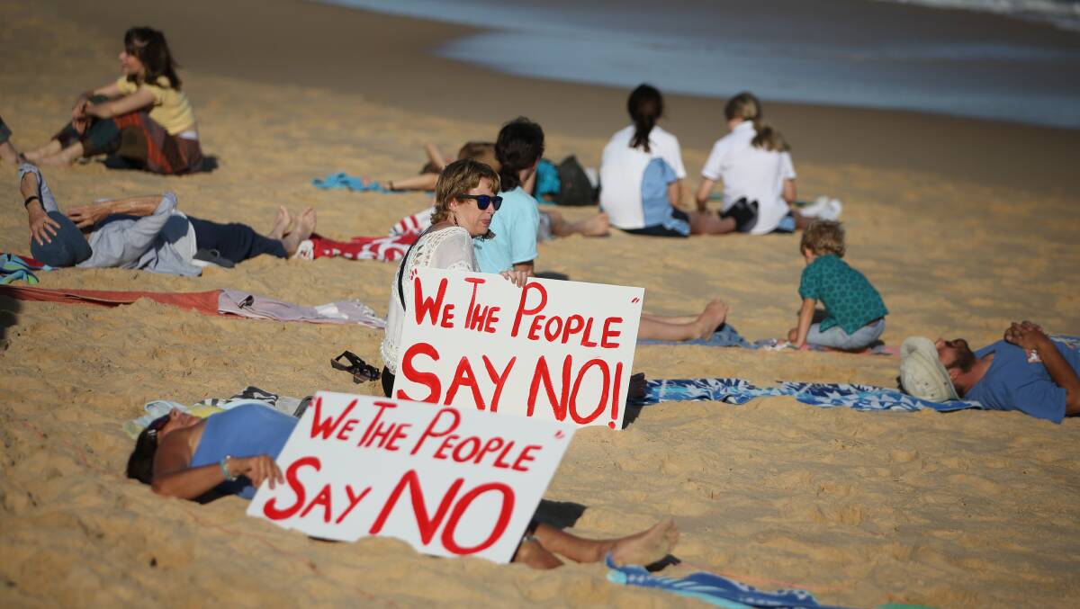 PEP-11 has drawn numerous protests in recent years from a range of opponents, but its backers say its environmental impacts are overstated, and that the global energy crunch makes the projects fundamentals more compelling. Bar Beach, February last year.