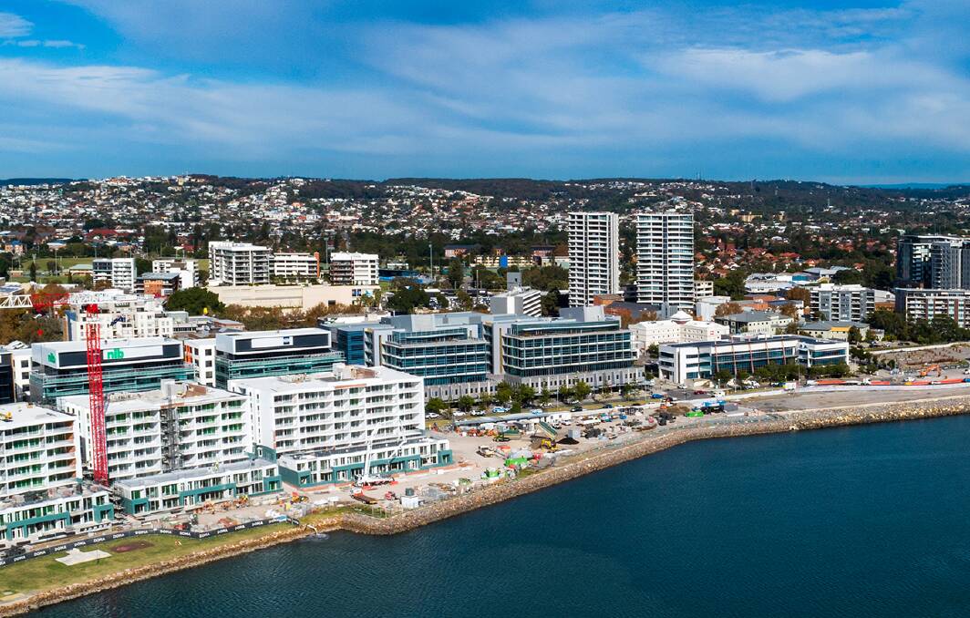 A NEW CENTURY: Newcastle CBD mixes tourism, entertainment and residential development. Picture: Hunter and Central Coast Development Corporation