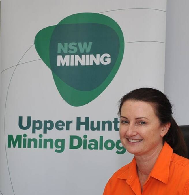 Upper Hunter Mining Dialogue chair Sarah Withell, an executive at Whitehaven. Picture from UHMD 
