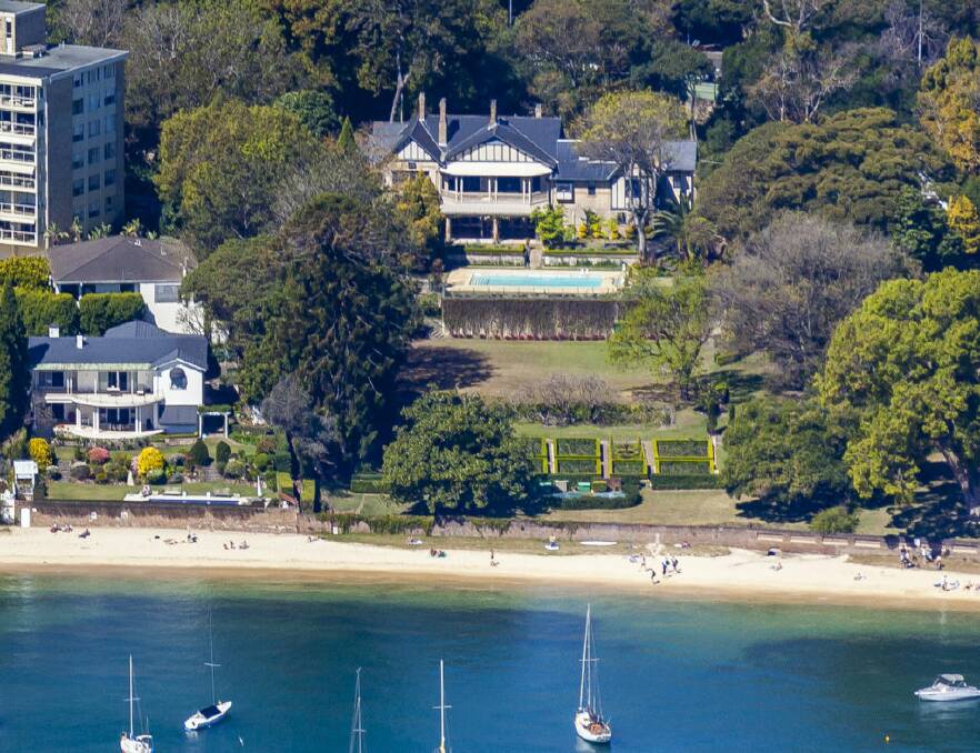 RISING TIDE: The former Fairfax estate Fairwater, bought by Mike Cannon-Brookes for a reported $100 million. 