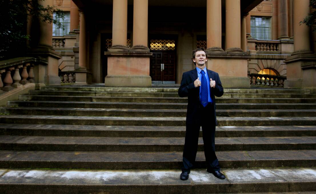 READY TO ROLL: Newcastle City Hall steps in 2012. Picture: Dean Osland
