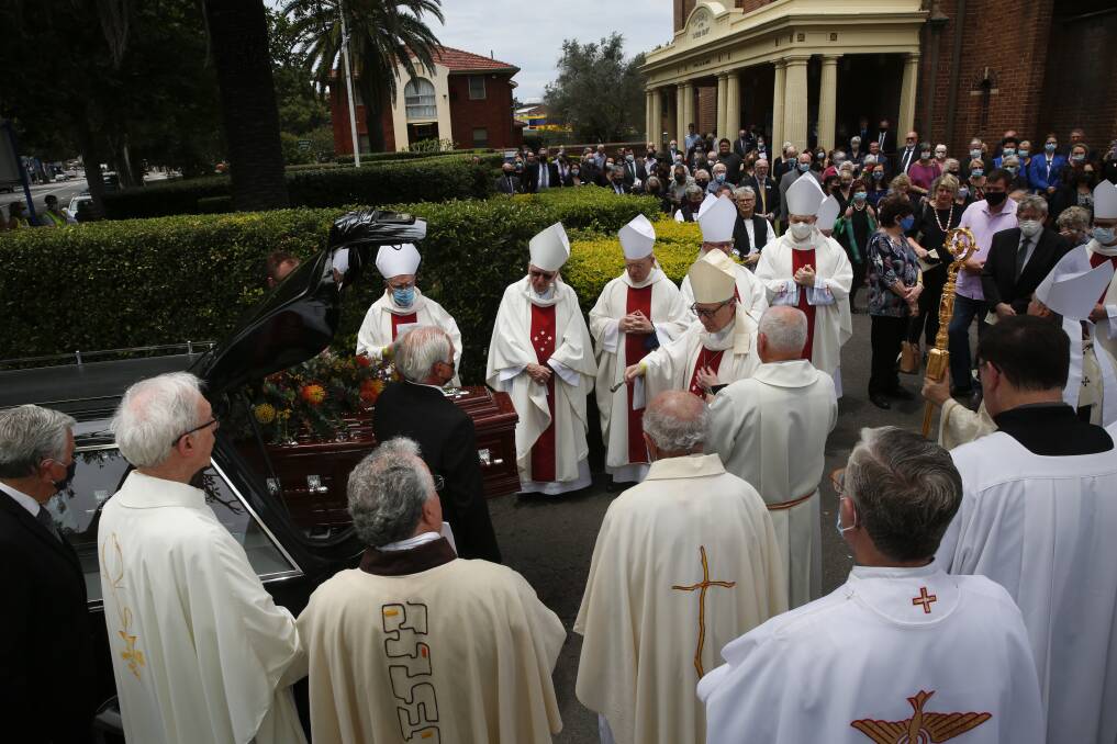 Funeral photos: Peter Stoop, David Stedman and funeral video livestream. Images of Bishop Bill from the Herald's files.