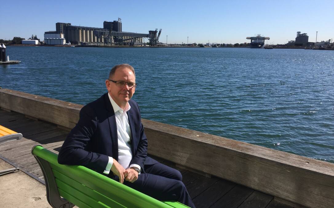 Port of Newcastle chief executive Craig Carmody