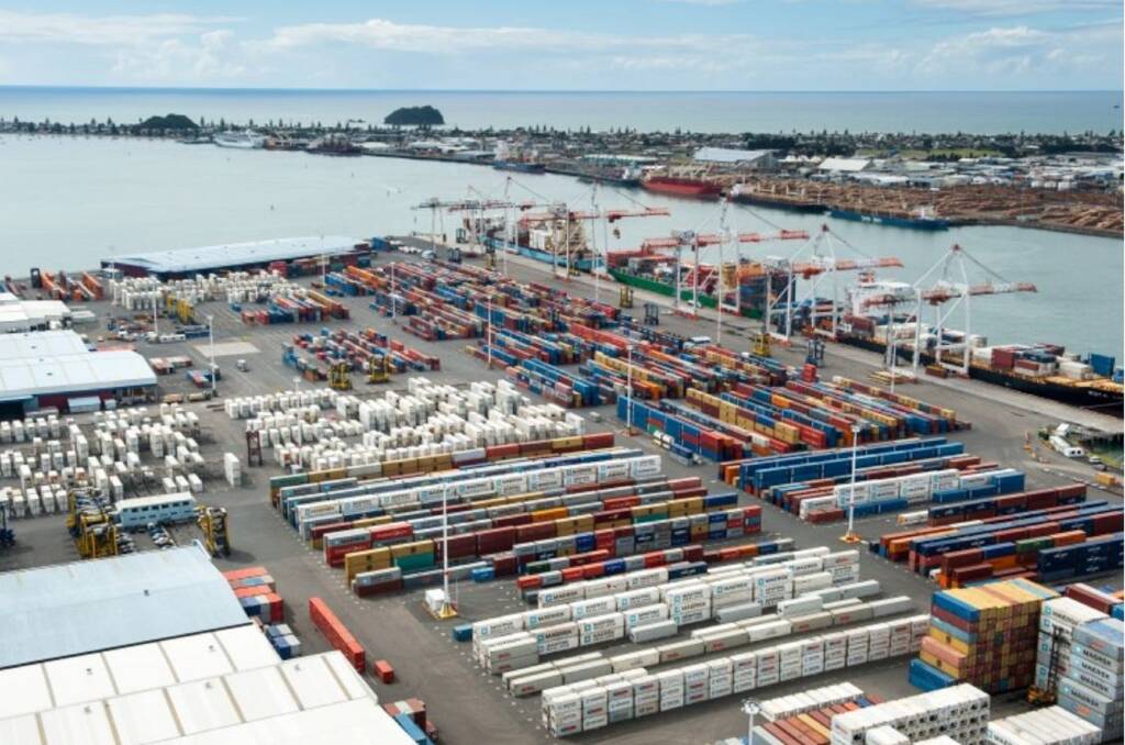 MODEL: The Tauranga container terminal in New Zealand, which has grown substantially since opening in 1998, is seen as a model for development in Newcastle: Picture: Port of Tauranga