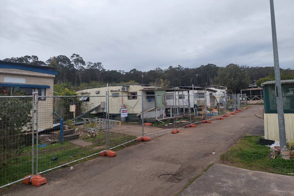 NO TURNING BACK: The lifestyle village being built on the site was approved in 2019. Ms Berry says most of the caravan park tenants are on welfare of some sort and many have serious health problems. 