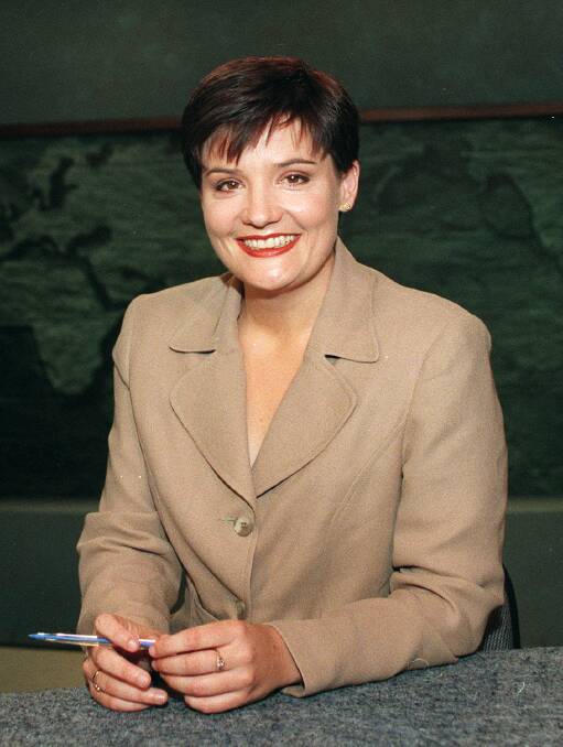 IN THE NEWS: Jodi McKay in her NBN TV days in 2000. Picture: submitted
