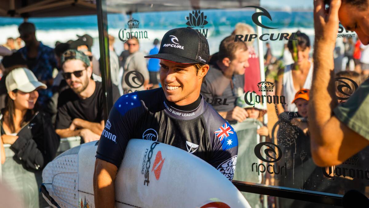 Morgan Cibilic at Narrabeen. Picture: Cait Miers/WSL 