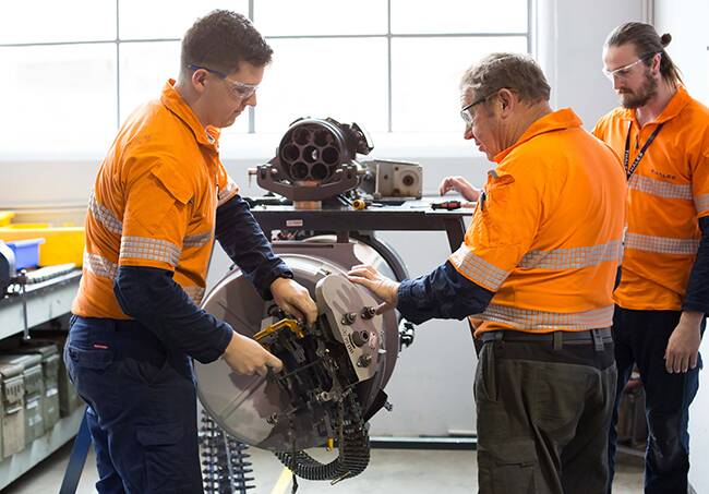 STEP UP: Hunter Defence promotes the region's engineering and defence capability to government, working with companies large and small to help them negotiate pathways to securing government contracts. Picture: Hunter Defence