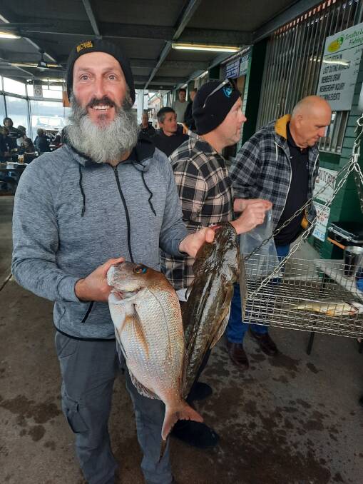 FISH OF THE WEEK: Teralba Lakesiders angler Jason McKenzie wins $50 courtesy of Hot Tackle at Toronto and Morisset for this handy snapper caught in Lake Macquarie recently.