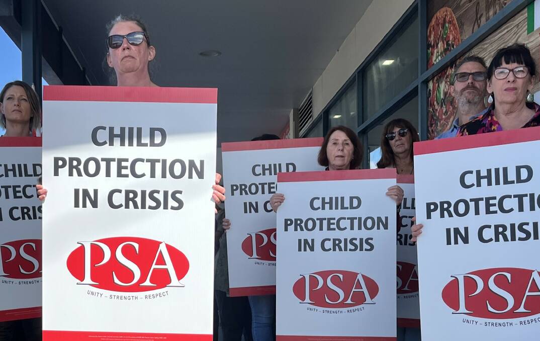 Child protection workers at Edgeworth maintain a 125-year Public Service Association of NSW (PSA) tradition of fighting for their rights. Picture supplied