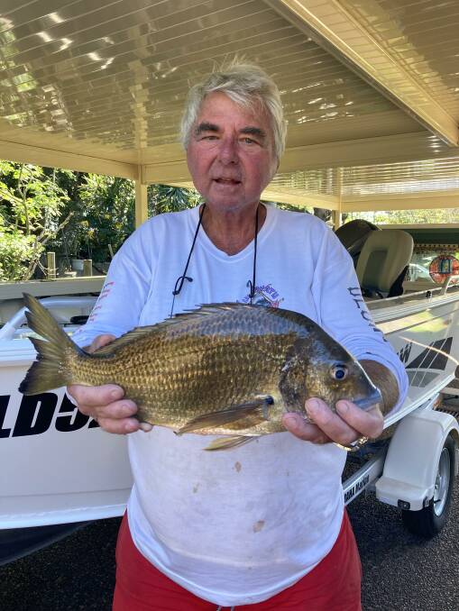 FISH OF THE WEEK: Bob Mowbray wins $45 courtesy of Sandgate Tackle Power for this 45cm bream caught at Swansea recently.