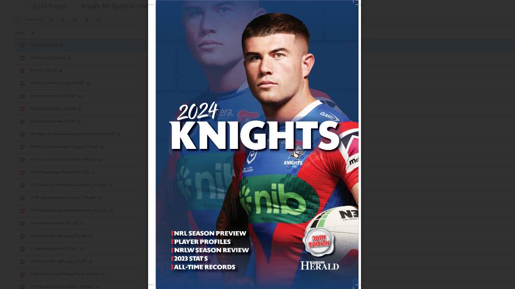 Kick off your NRL season with Herald's 2024 Knights season preview magazine