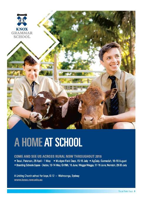 2016 Tocal Field Days Guide Book