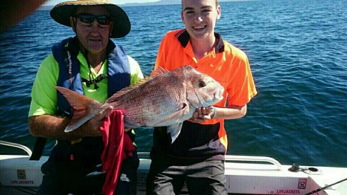 FISH OF THE WEEK: Cody Hardy wins the Jarvis Walker tacklebox and Tsunami lure pack for this 70cm snapper caught last week.