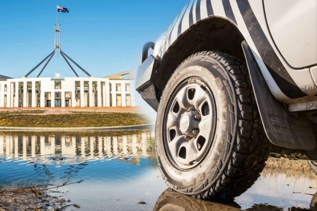 TORQUE IS CHEAP: The parallels of politics and 4WD-ing are numerous when looking to recover from sticky situations.