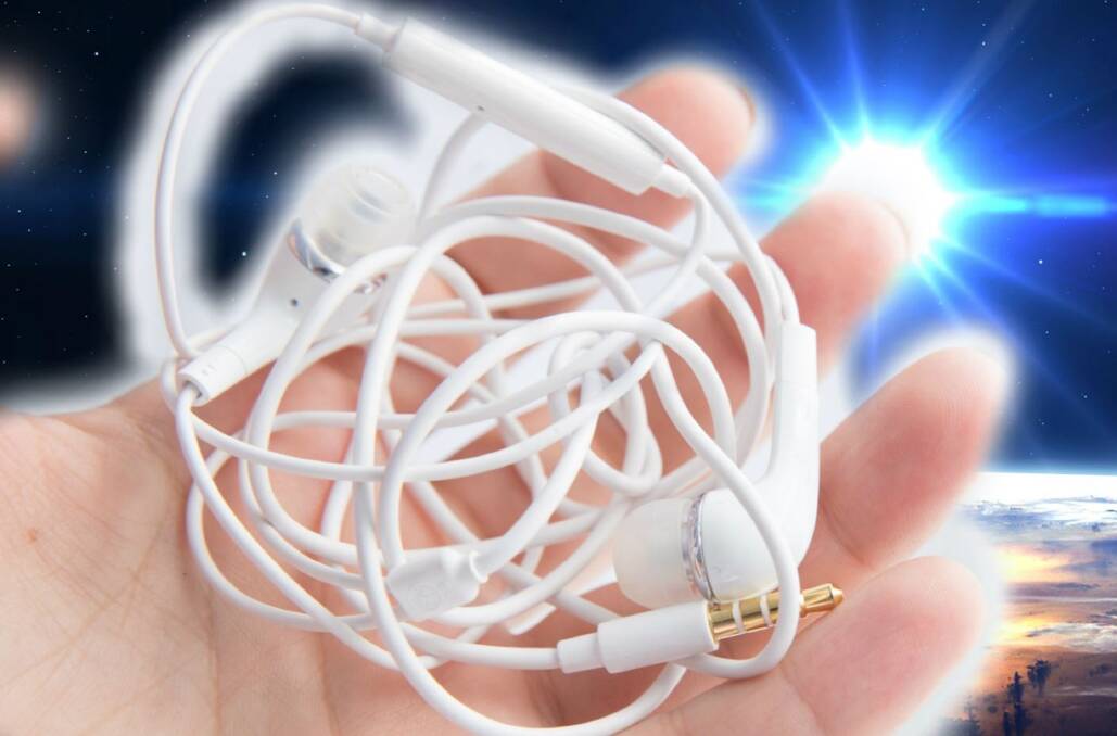 TANGLED UP IN NEWS: Like earphones, the world appears to be getting knotted without even trying.