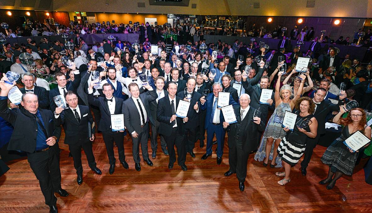 WINNERS: Members of the building industry gathered at Wests last Saturday night for the 2016 Newcastle MBA Excellence in Building Awards.