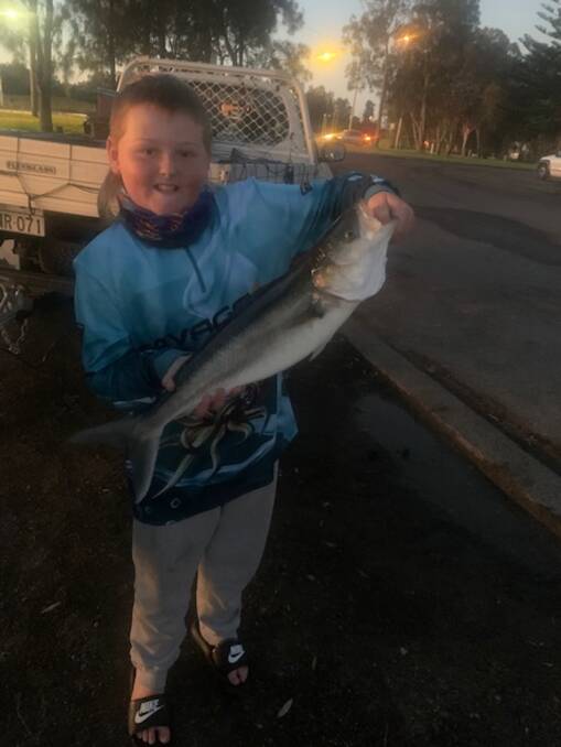 FISH OF THE WEEK: Eleven-year-old Will Rumming wins $50 courtesy of Hot Tackle at Toronto and Morisset for this caught salmon in Swansea channel.
