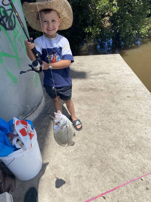 FISH OF THE WEEK: Five-year-old Ty Price wins a $45 voucher courtesy of Sandgate Tackle Power for this nice little bream hooked near Hexham recently.