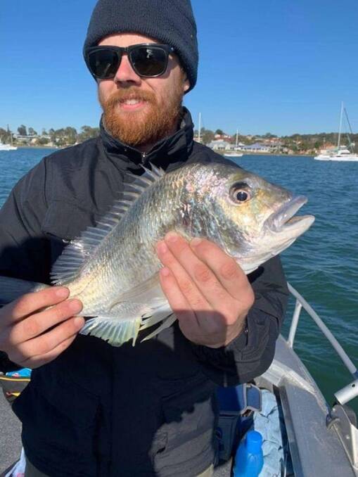 FISH OF THE WEEK: Sean Fitzgibbon wins the Jarvis Walker tacklebox and Tsunami lure pack for this 40cm bream caught near Warners Bay last Saturday.