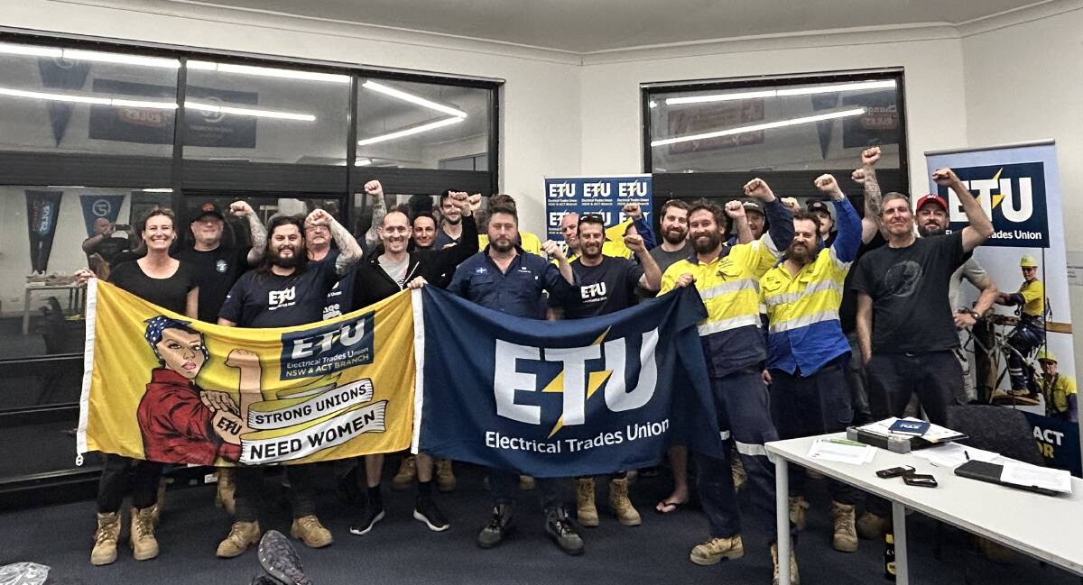 ETU members are ensuring that Newcastle and the Hunter Valley keep the steady heart of power generation in NSW beating as the region evolves to harness cleaner, greener renewable sources of power like solar, wind and hydro. Picture supplied