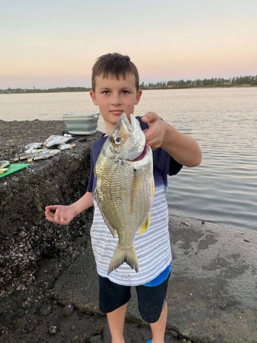 FISH OF THE WEEK: Cooper Hill wins the Jarvis Walker tacklebox and Tsunami lure pack for this 41cm bream hooked in the Hunter River this week.