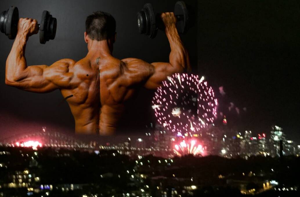 BODY OF WORK: The resolutions we make on New Year's eve can be quite spectacular. Hopefully the fireworks don't fizzle.