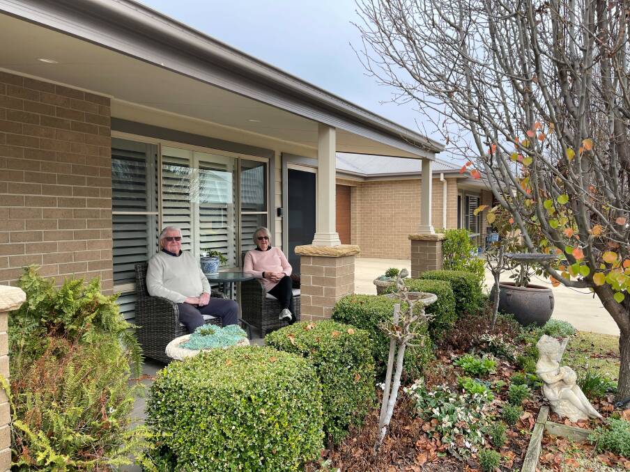 Jeff and Judy Carmody residents of Strathearn since 2018. Picture supplied