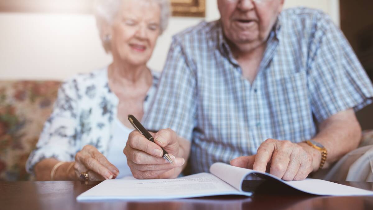 New research has found 70 per cent of Australians aged 65 and do not have any form of advance care planning document in place and of the 30 per cent that do, the majority of them are either incomplete, invalid or not legally binding. Photo: Shutterstock